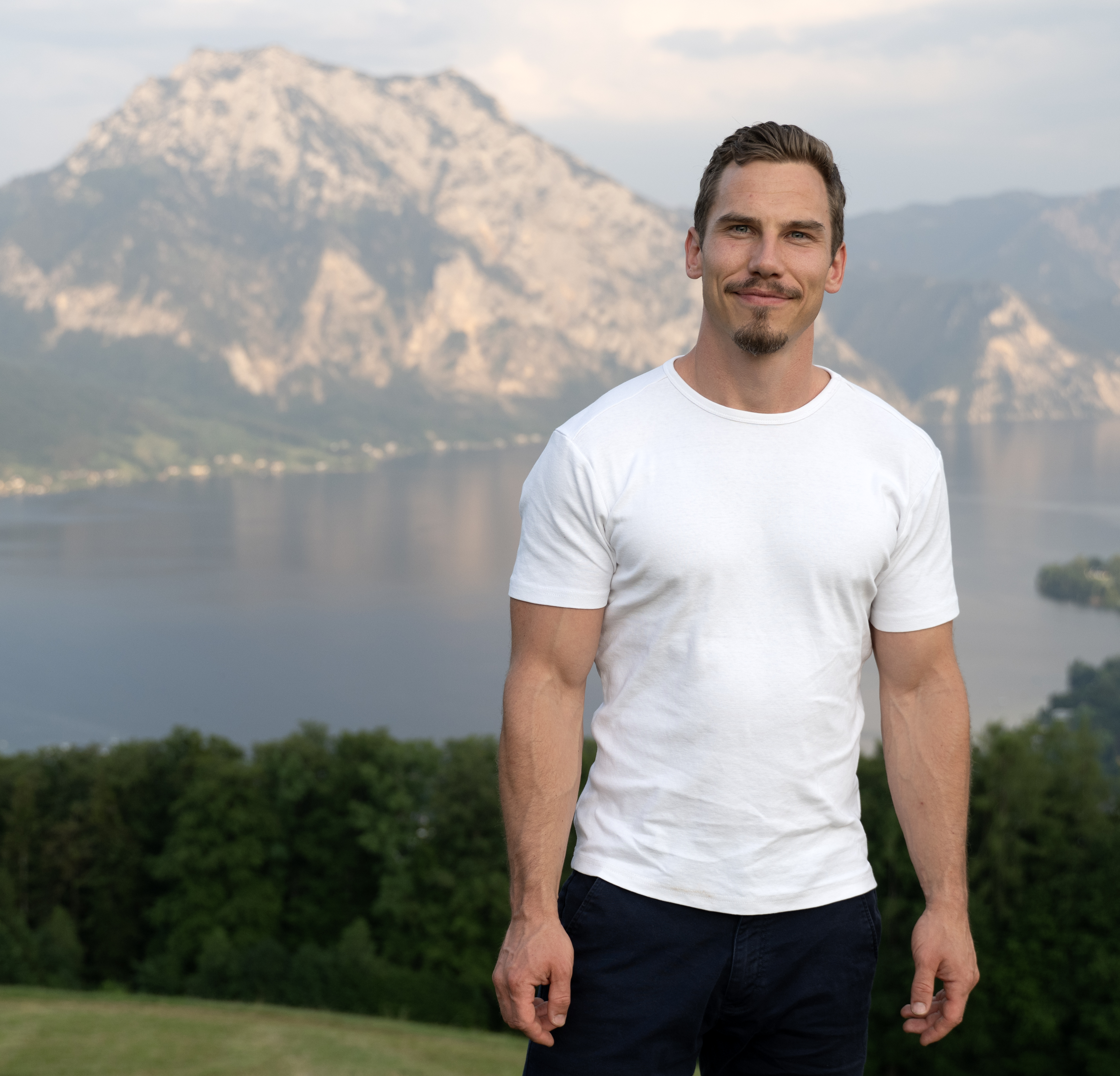 Michael Steininger am Traunsee